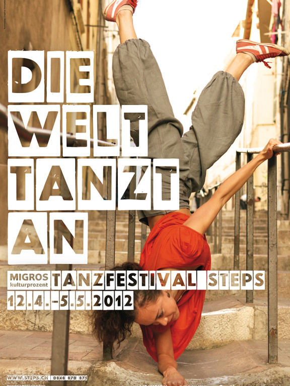 Migros Kulturprozent Tanzfestival Steps Plakat 04