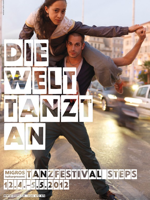 Migros Kulturprozent Tanzfestival Steps Plakat 06